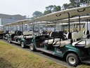 Eventis - Golfette EZGO Shuttle 6 verte