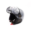 Casque JET FRV gris