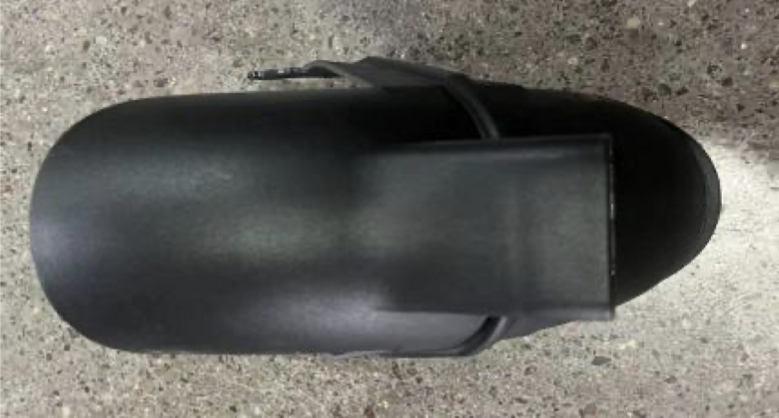 Garde Boue arrière V2 (sans feu) Speedtrott XT-800, X-T1200 et MOBX TREK1, TREK2