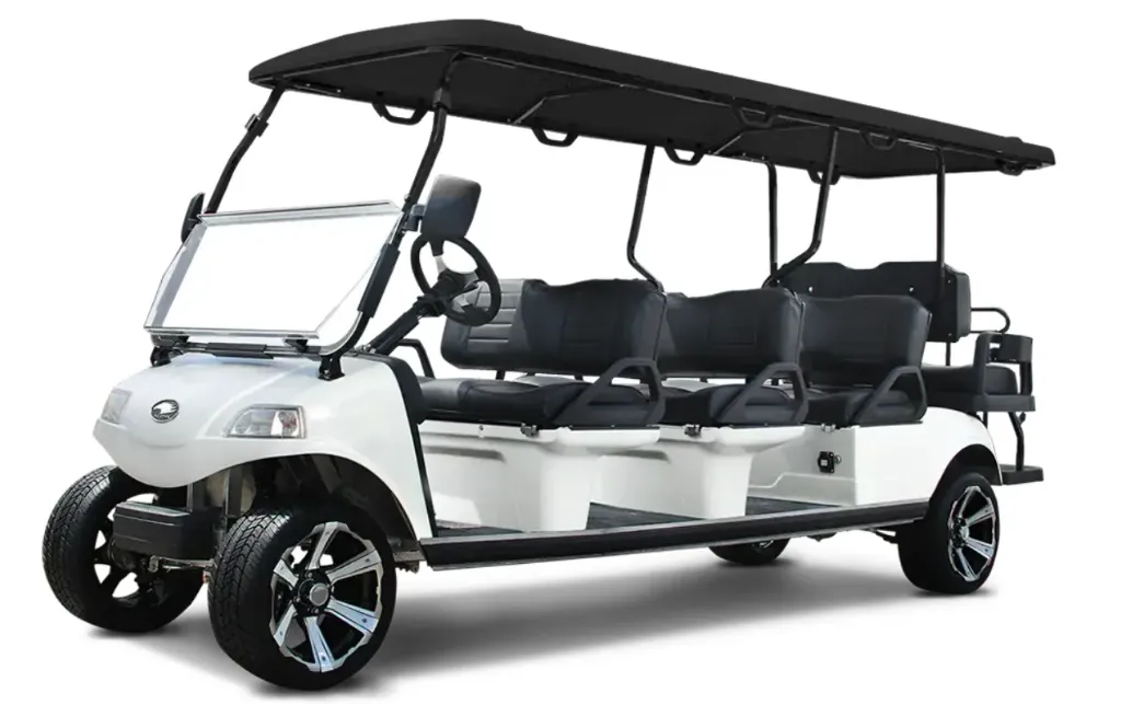 Golfette HDK 8 places - Lithium 48V 160Ah - occasion 2023 - kilométrage < 300km
