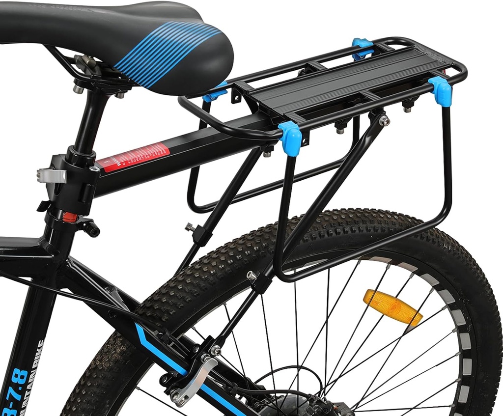 Porte-bagages de vélo réglable, fixation rapide