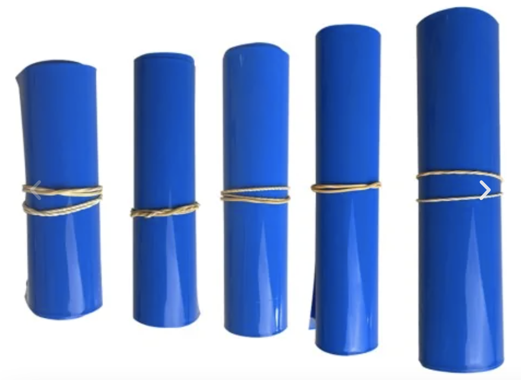 Gaine thermo rétractable batterie 100 à  500 mm Bobine 1m (500mm)