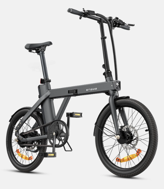 P20 Vélo électrique urbain pliable avec capteur de couple de 18,5 kg et transmission par courroie