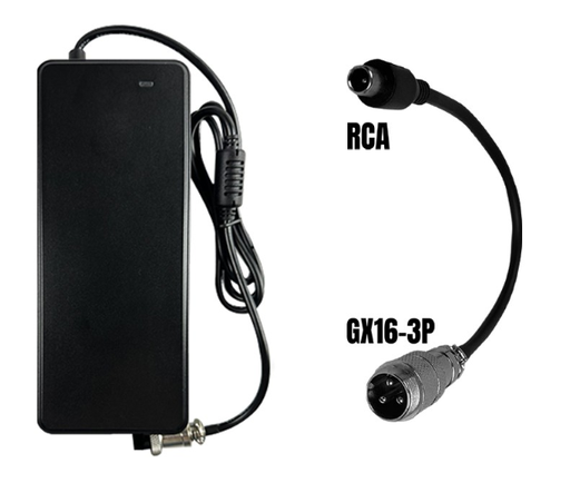[SP-177] Chargeur 48V - 54.6V / 2A (connecteur RCA) WZ