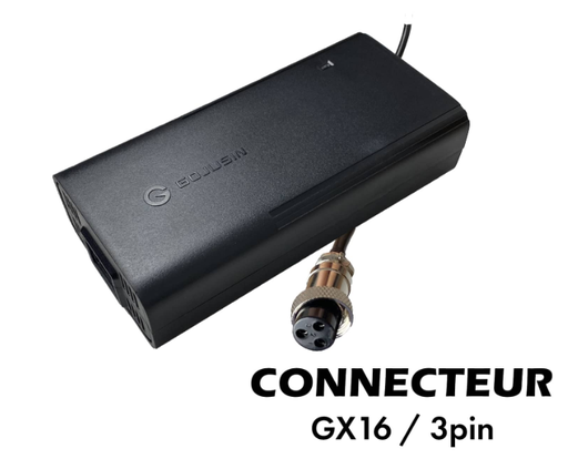 [SP-187] Chargeur 84V / 2A (connecteur GX16-3p) WZ