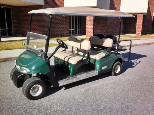 Eventis - Golfette EZGO Shuttle 6 verte