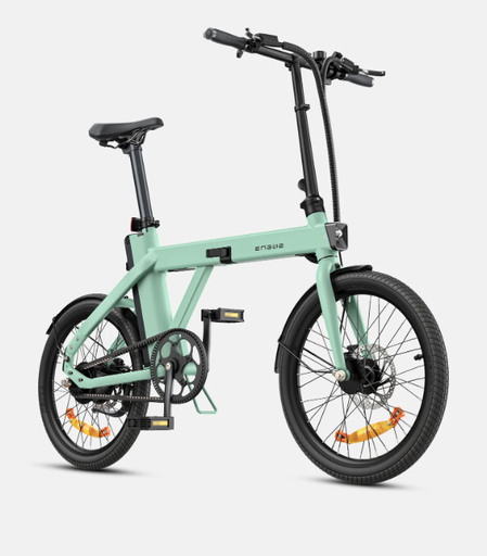 P20 Vélo électrique urbain pliable avec capteur de couple de 18,5 kg et transmission par courroie